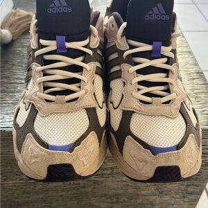 Adidas Cream and Brown bad bunny